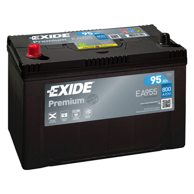 EA955 EXIDE  Стартерная аккумуляторная батарея; Стартерная аккумуляторная батарея