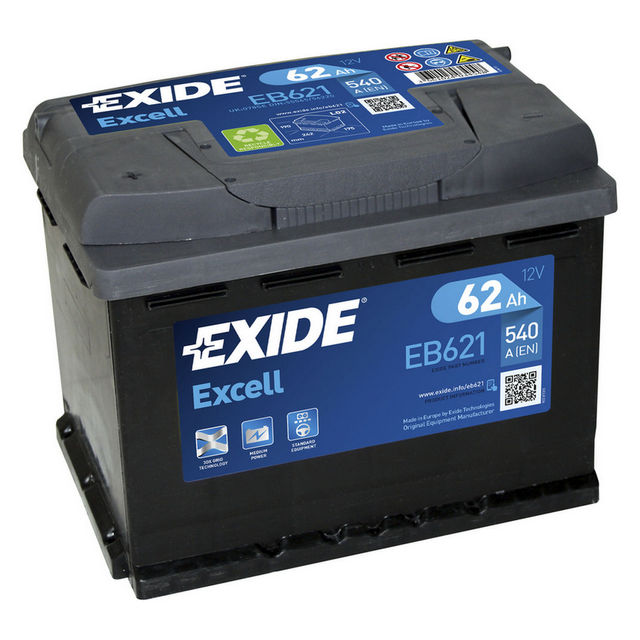 EB621 EXIDE  Стартерная аккумуляторная батарея; Стартерная аккумуляторная батарея