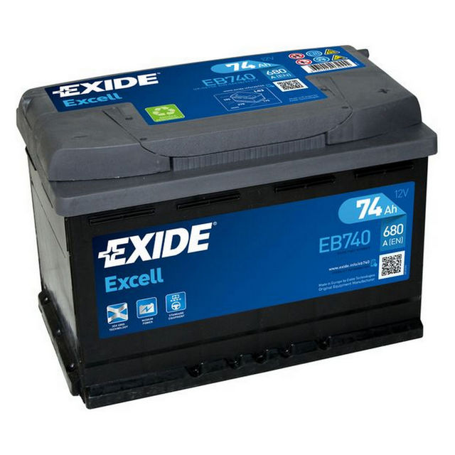 EB740 EXIDE EXIDE  Аккумулятор; Аккумуляторная батарея стартерная