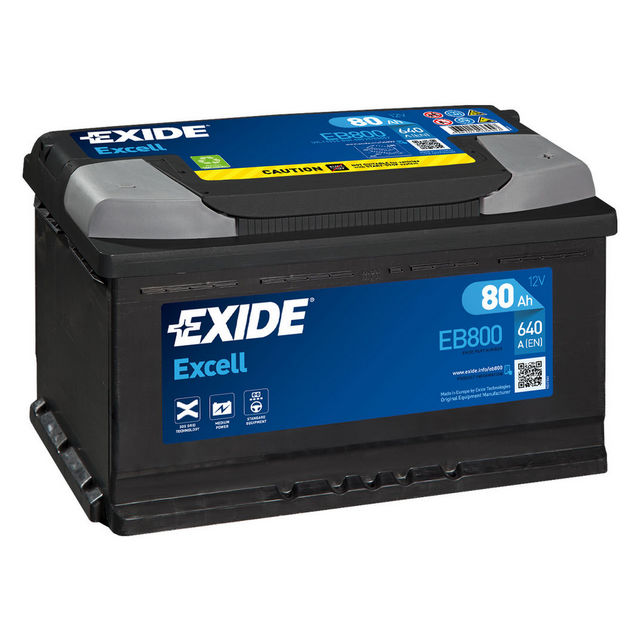 _EB800 EXIDE  Стартерная аккумуляторная батарея; Стартерная аккумуляторная батарея
