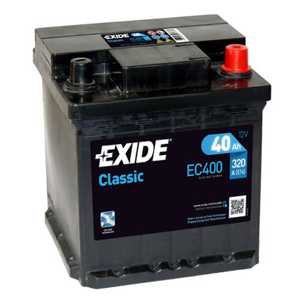 EC400 EXIDE  Стартерная аккумуляторная батарея; Стартерная аккумуляторная батарея