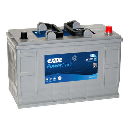 EF1202 EXIDE  Стартерная аккумуляторная батарея; Стартерная аккумуляторная батарея