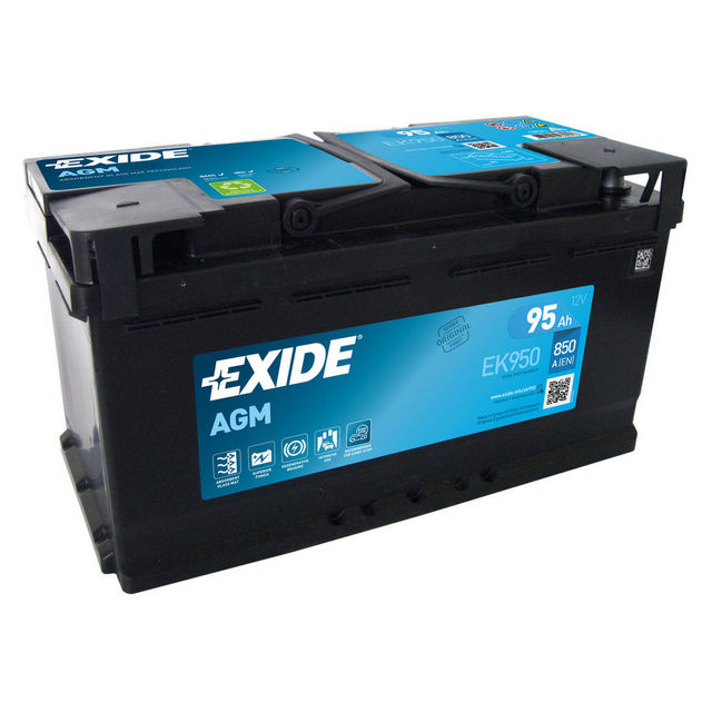 EK950 EXIDE  Стартерная аккумуляторная батарея; Стартерная аккумуляторная батарея
