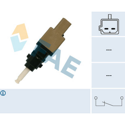24412 FAE  Выключатель фонаря сигнала торможения; Выключатель, привод сцепления (Tempomat); Выключатель, привод сцепления (управление двигателем)
