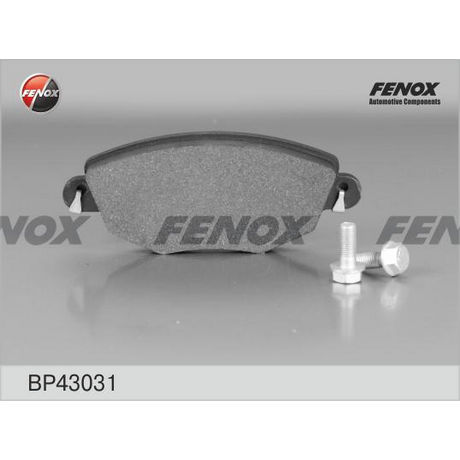 BP43031 FENOX  Комплект тормозных колодок, дисковый тормоз