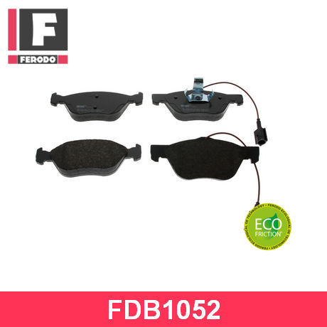 FDB1052 FERODO  Комплект тормозных колодок, дисковый тормоз