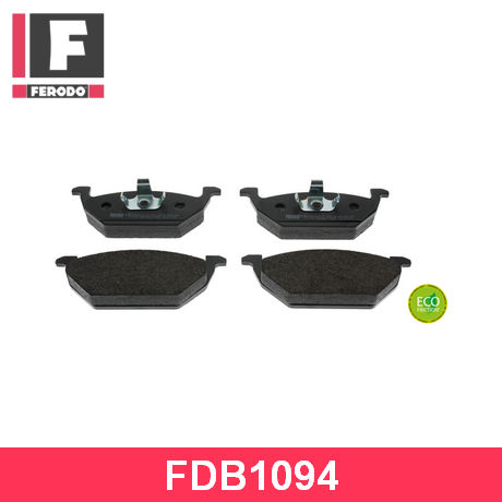 FDB1094 FERODO  Комплект тормозных колодок, дисковый тормоз