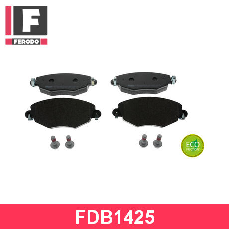 FDB1425 FERODO  Комплект тормозных колодок, дисковый тормоз