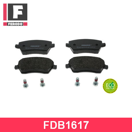 FDB1617 FERODO FERODO  Колодки тормозные дисковые комплект