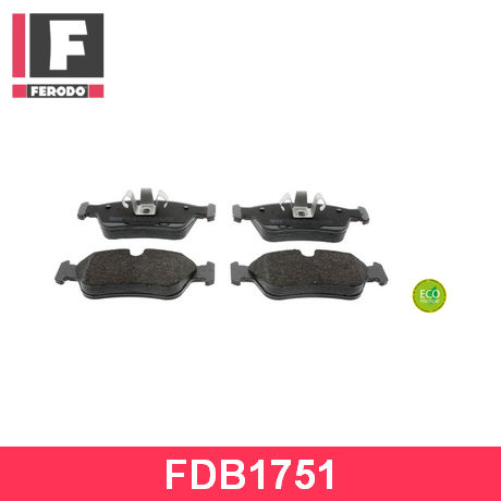FDB1751 FERODO FERODO  Колодки тормозные дисковые комплект