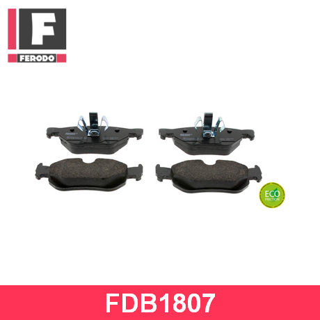 FDB1807 FERODO FERODO  Колодки тормозные дисковые комплект