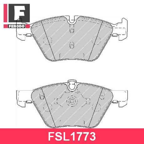 FSL1773 FERODO FERODO  Колодки тормозные дисковые комплект