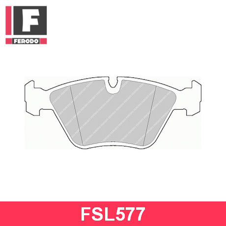 FSL577 FERODO FERODO  Колодки тормозные дисковые комплект