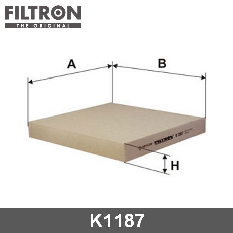 K1187 FILTRON  Фильтр, воздух во внутренном пространстве