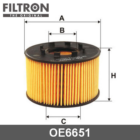 OE665/1 FILTRON  Масляный фильтр