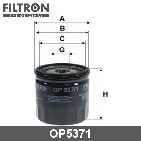 OP537/1 FILTRON  Масляный фильтр