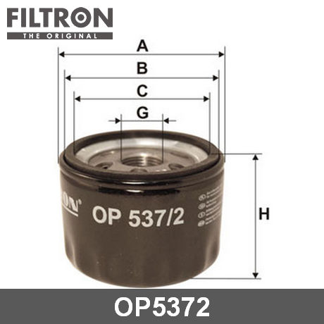 OP537/2 FILTRON  Масляный фильтр