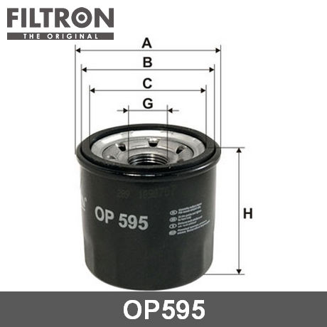 OP595 FILTRON  Масляный фильтр