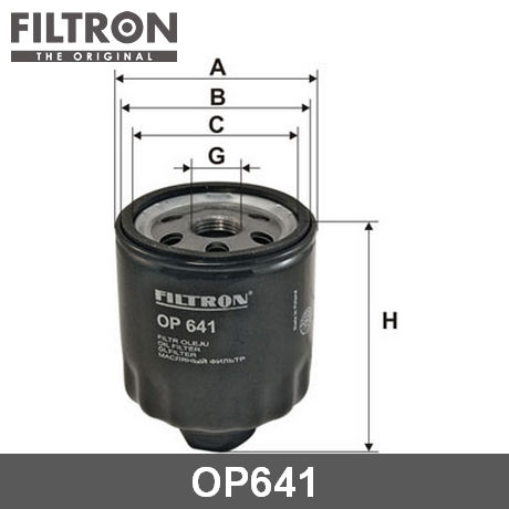 OP641 FILTRON  Масляный фильтр