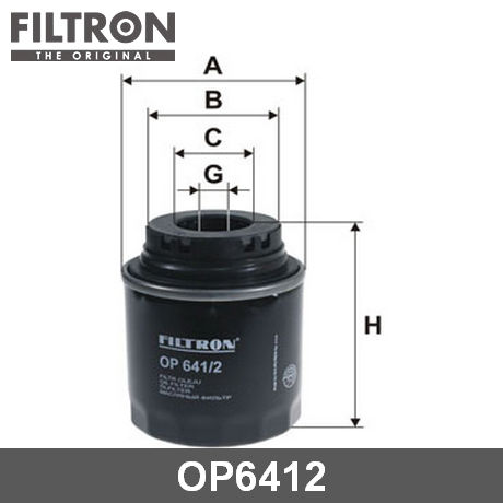 OP641/2 FILTRON  Масляный фильтр
