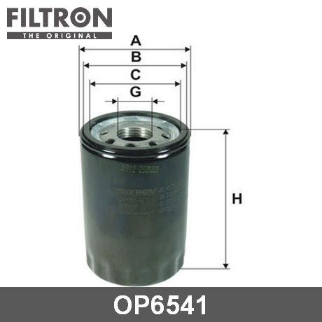 OP654/1 FILTRON  Масляный фильтр