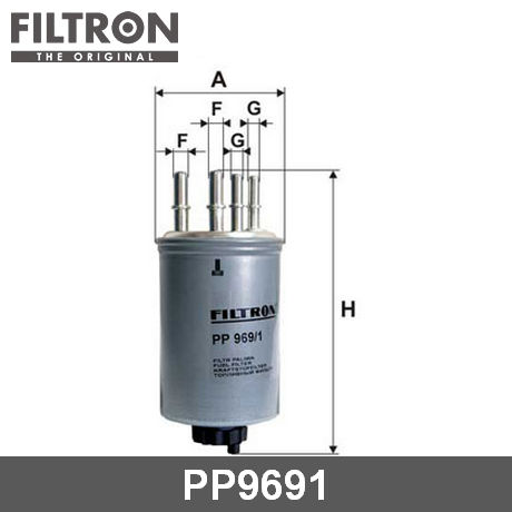 PP969/1 FILTRON  Топливный фильтр