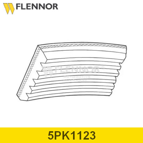 5PK1123 FLENNOR  Поликлиновой ремень