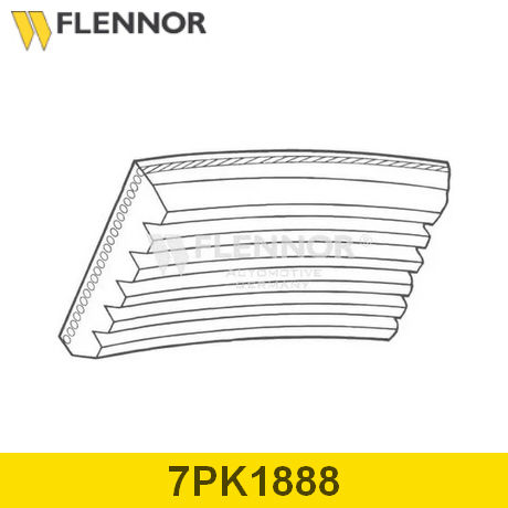 7PK1888 FLENNOR  Поликлиновой ремень