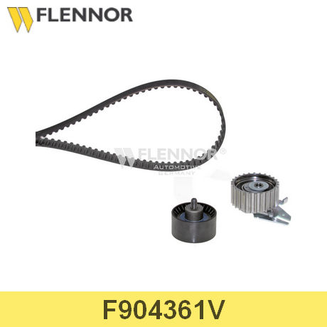 F904361V FLENNOR FLENNOR  Комплект ремня ГРМ с роликами; Ремень ГРМ в комплекте с роликами; Ремень ГРМ комплект;