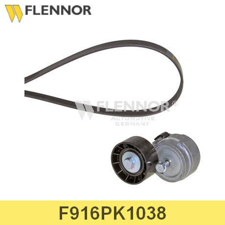 F916PK1038 FLENNOR  Поликлиновой ременный комплект