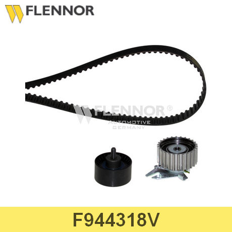 F944318V FLENNOR FLENNOR  Комплект ремня ГРМ с роликами; Ремень ГРМ в комплекте с роликами; Ремень ГРМ комплект;