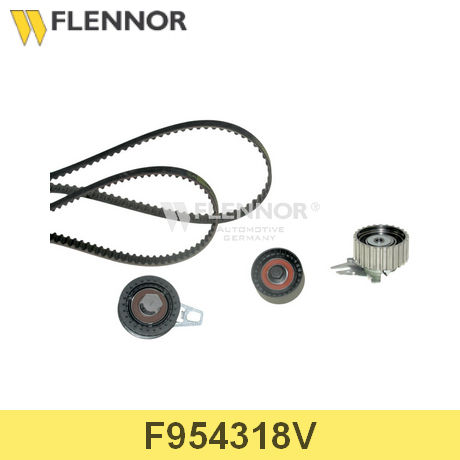 F954318V FLENNOR FLENNOR  Комплект ремня ГРМ с роликами; Ремень ГРМ в комплекте с роликами; Ремень ГРМ комплект;
