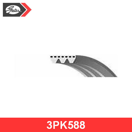 3PK588 GATES  Поликлиновой ремень