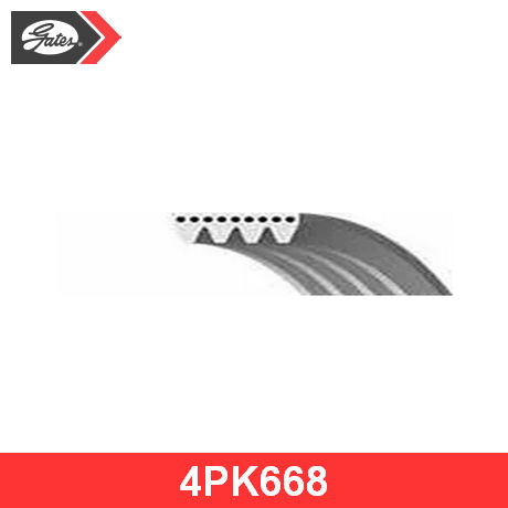 4PK668 GATES  Поликлиновой ремень