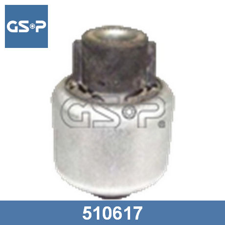510617 GSP GSP  Сайлентблок рычага; Сайлентблок кулака подвески; Сайлентблок штанги; Сайлентблок тяги подвески