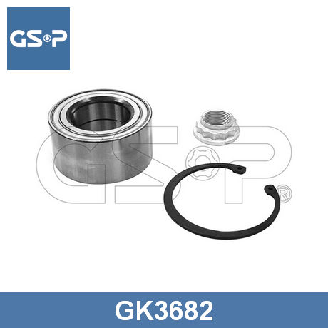 GK3682 GSP GSP  Ступица колеса; Подшипник ступицы колеса (комплект)