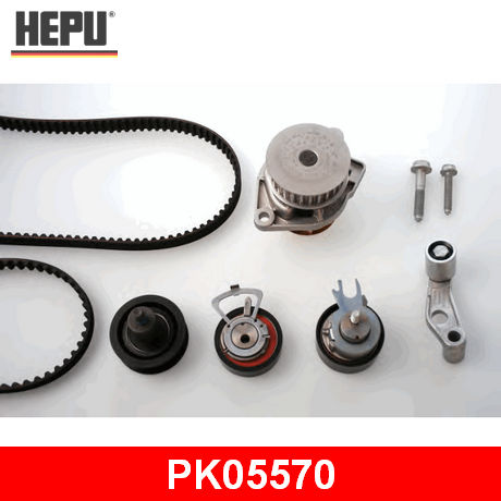 PK05570 HEPU  Водяной насос + комплект зубчатого ремня