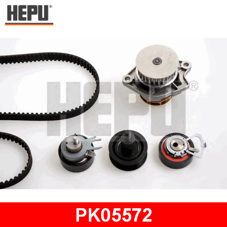 PK05572 HEPU  Водяной насос + комплект зубчатого ремня