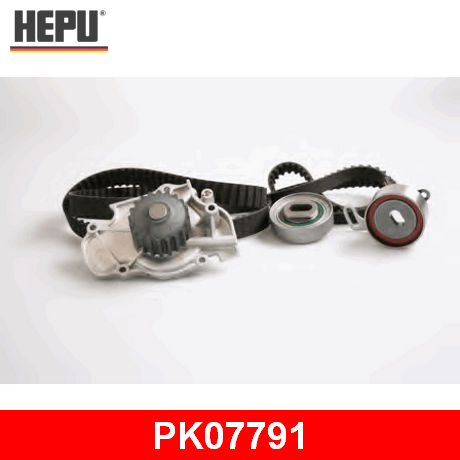 PK07791 HEPU  Водяной насос + комплект зубчатого ремня