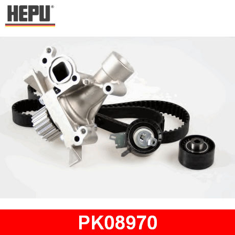 PK08970 HEPU  Водяной насос + комплект зубчатого ремня