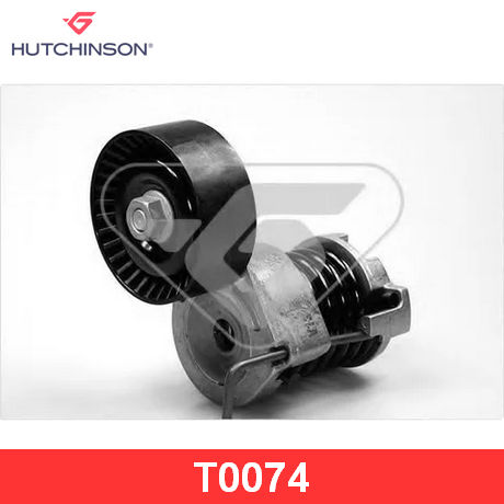 T0074 HUTCHINSON HUTCHINSON  Натяжной ролик, поликлиновой  ремень