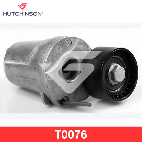 T0076 HUTCHINSON HUTCHINSON  Натяжной ролик, поликлиновой  ремень