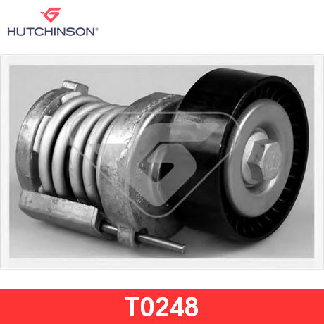 T0248 HUTCHINSON  Натяжной ролик, поликлиновой  ремень