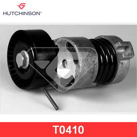 T0410 HUTCHINSON HUTCHINSON  Натяжной ролик, поликлиновой  ремень