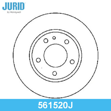 561520J JURID JURID  Тормозной диск
