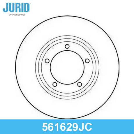 561629JC JURID  Тормозной диск