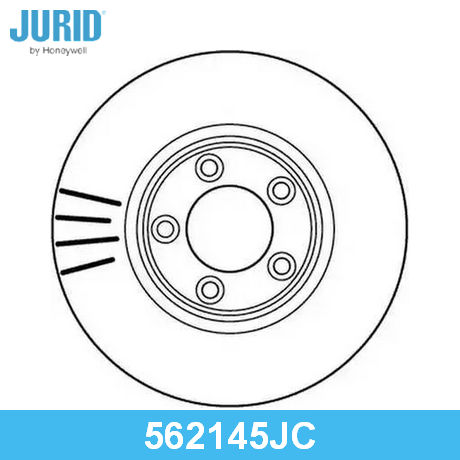 562145JC JURID  Тормозной диск