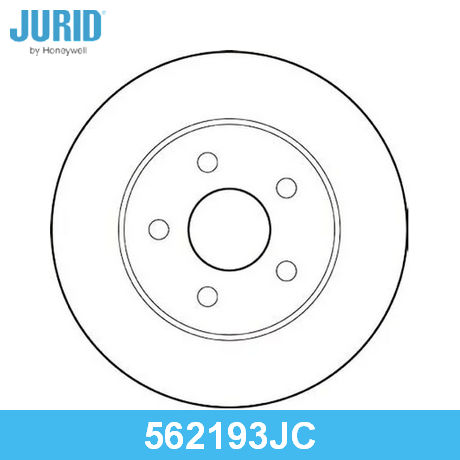 562193JC JURID  Тормозной диск