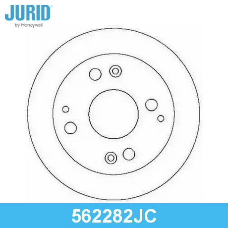 562282JC JURID  Тормозной диск