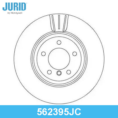 562395JC JURID JURID  Тормозной диск